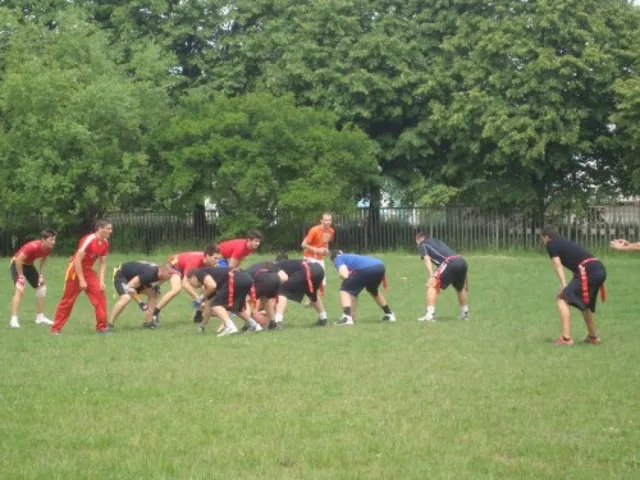 The American flag football championship has started in Sofia