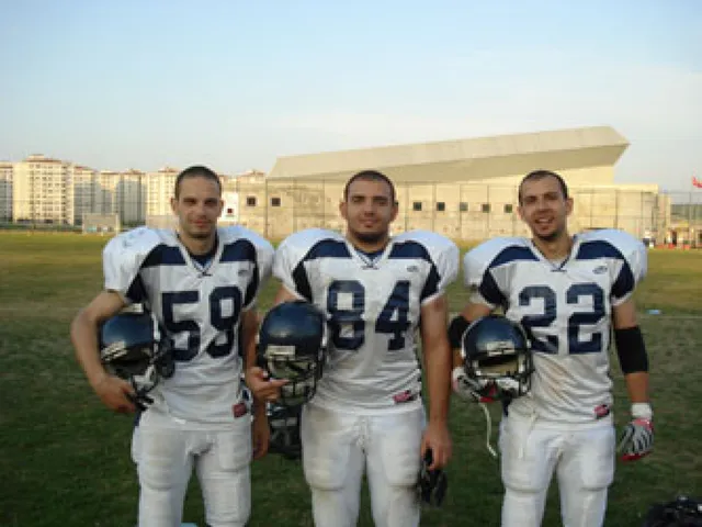 Excellent performance by the three Bulgarians in a match of the Turkish American Football Championship