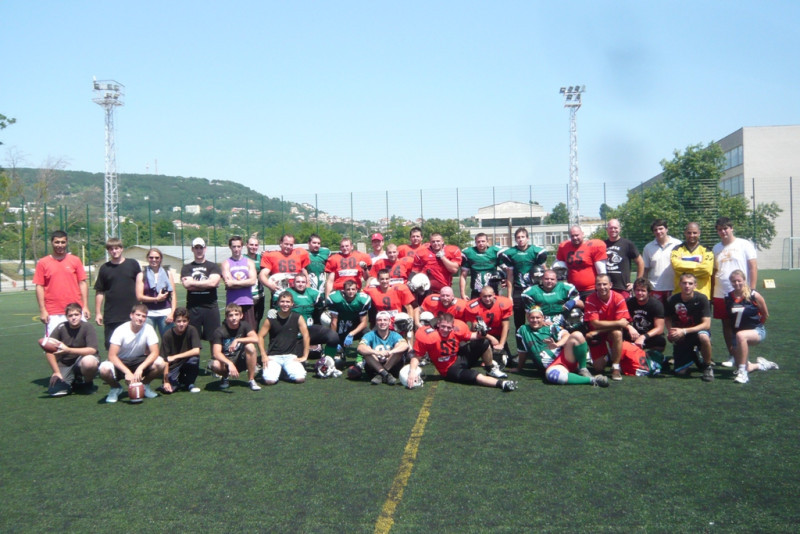 Успешно завърши първият турнир по американски футбол проведен в град Варна news thumbnail